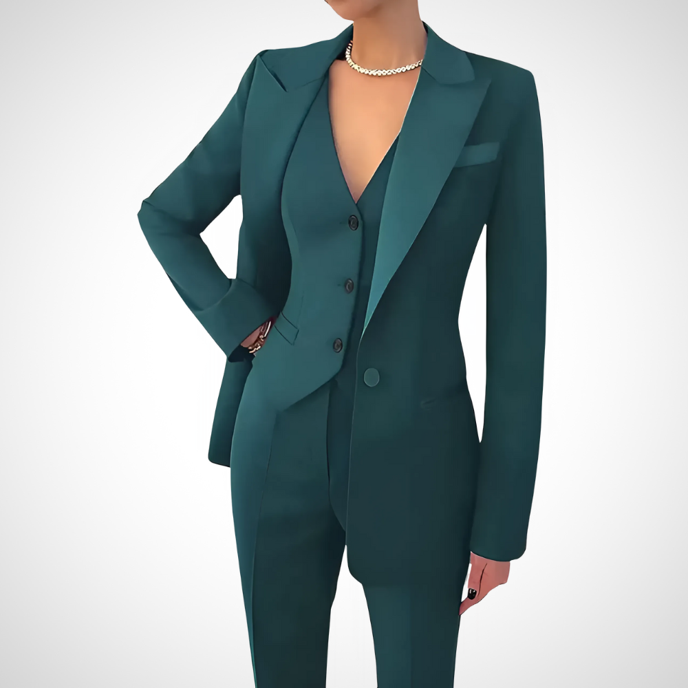 Elvira | Women’s Tuxedo-Style Three-Piece Suit