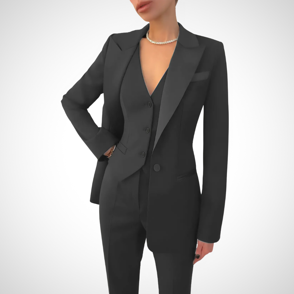 Elvira | Women’s Tuxedo-Style Three-Piece Suit