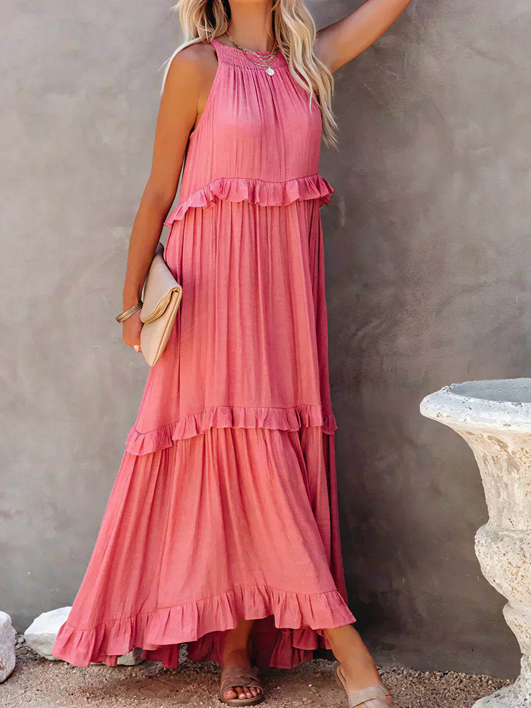 Kiersten | Women’s Sleeveless Maxi Dress