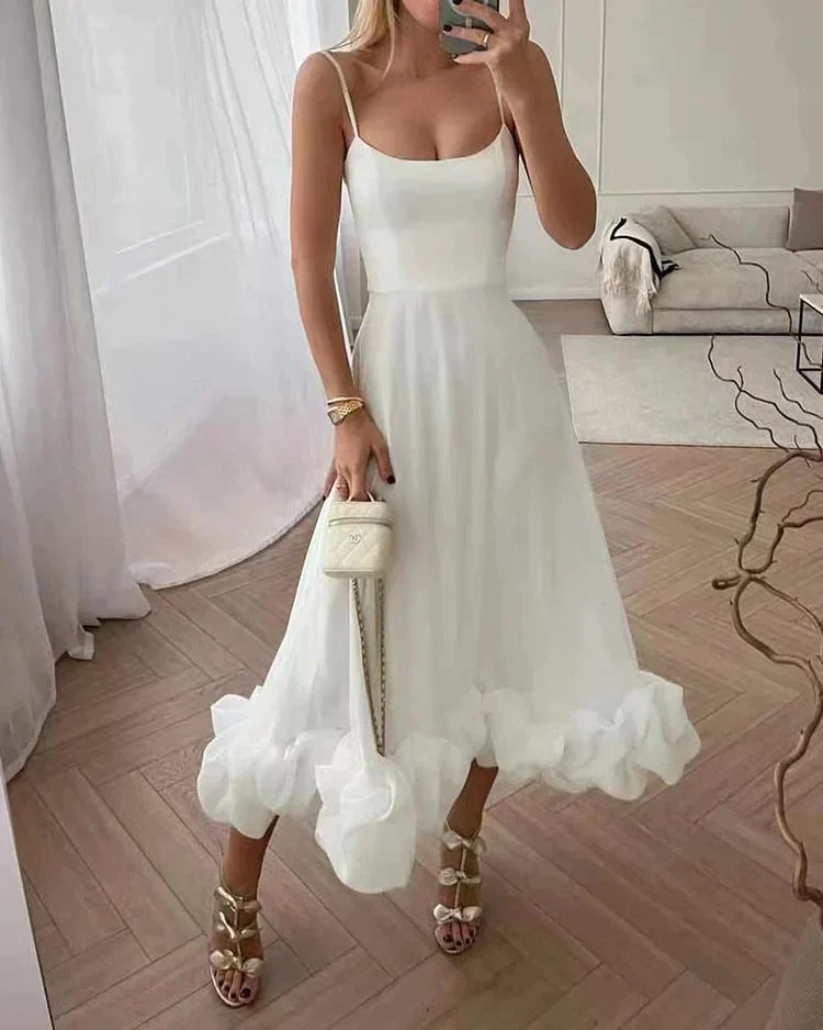 Lotta | Women’s Fitted Sleeveless Midi Dress