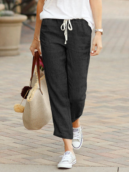 Madeline | Women’s Tulip Hem Lantern Trousers