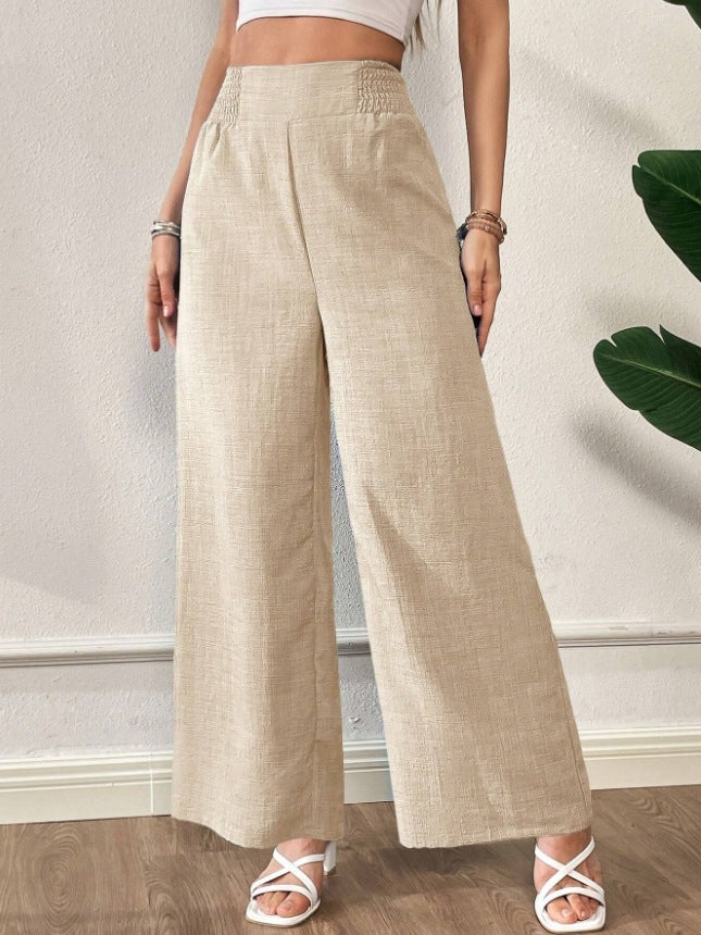 Elsie | Women's Smocked Paisley Pants