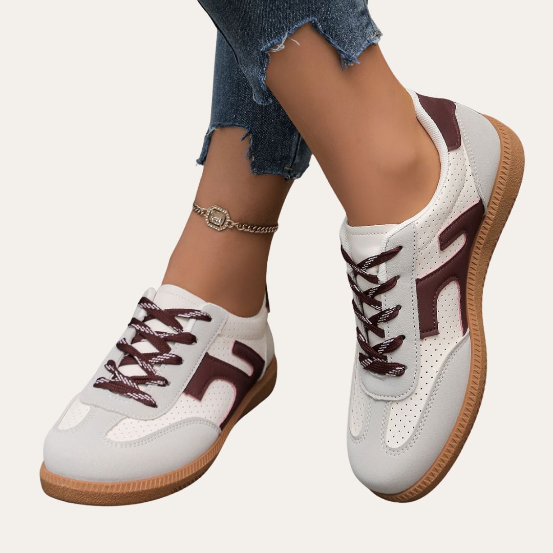 Coralie | Women’s Lace Up Casual Sneakers