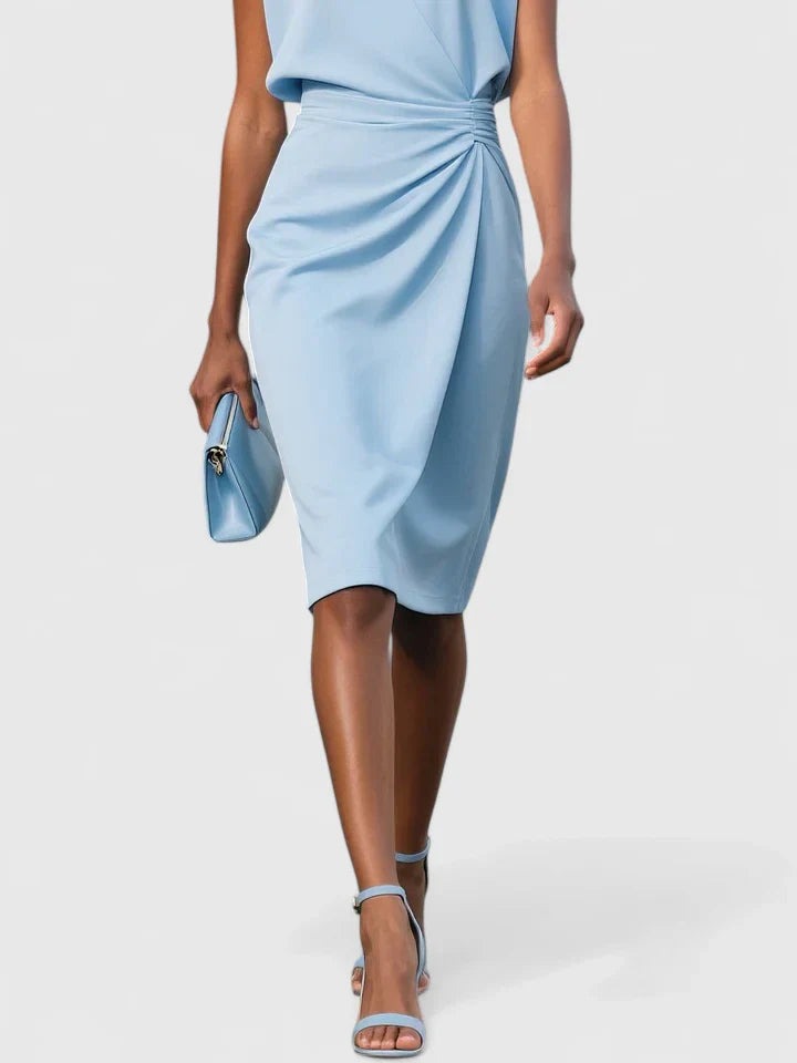 Cocktail Ruched Midi Dress