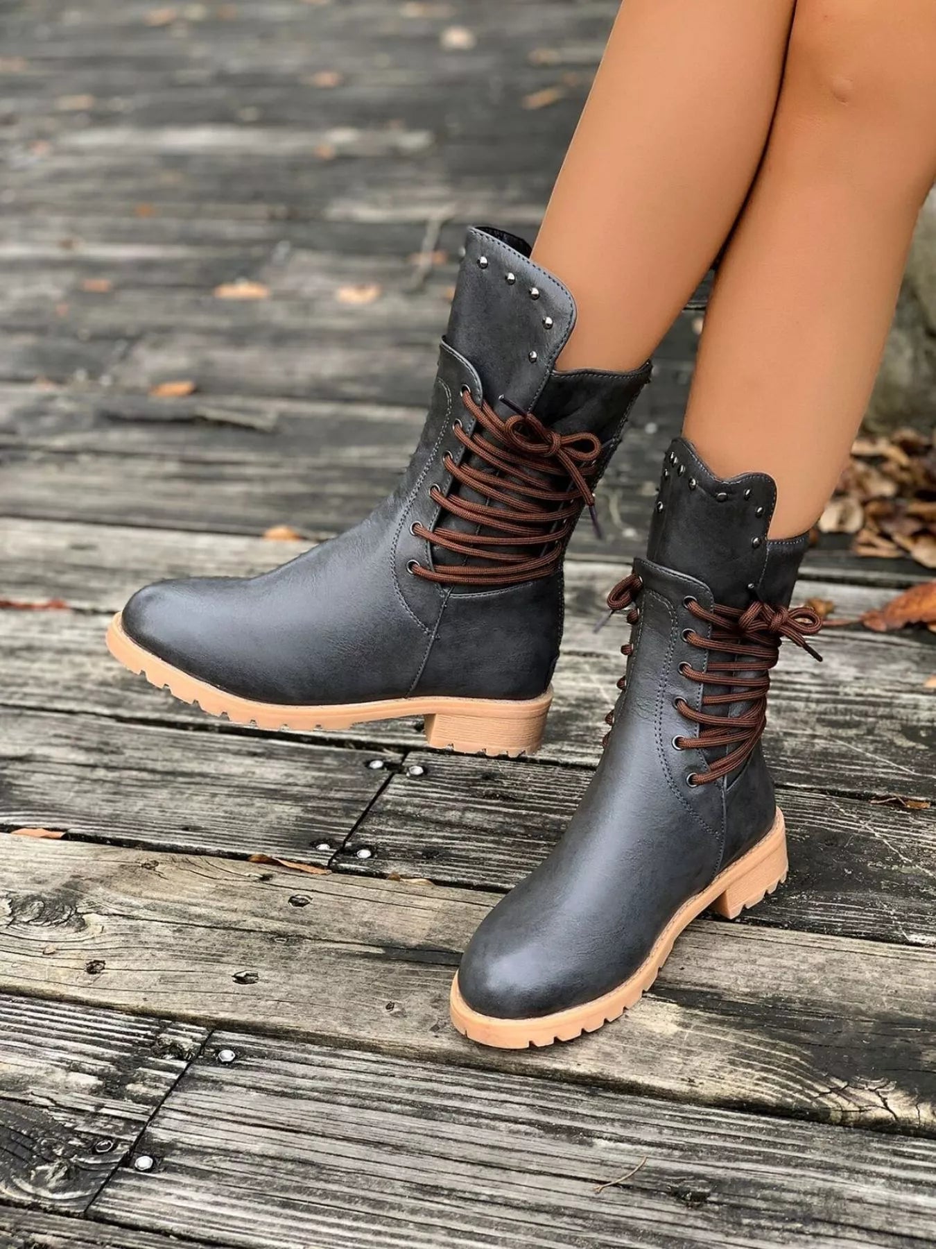 Sara | Women’s Lace Up Ankle Boots