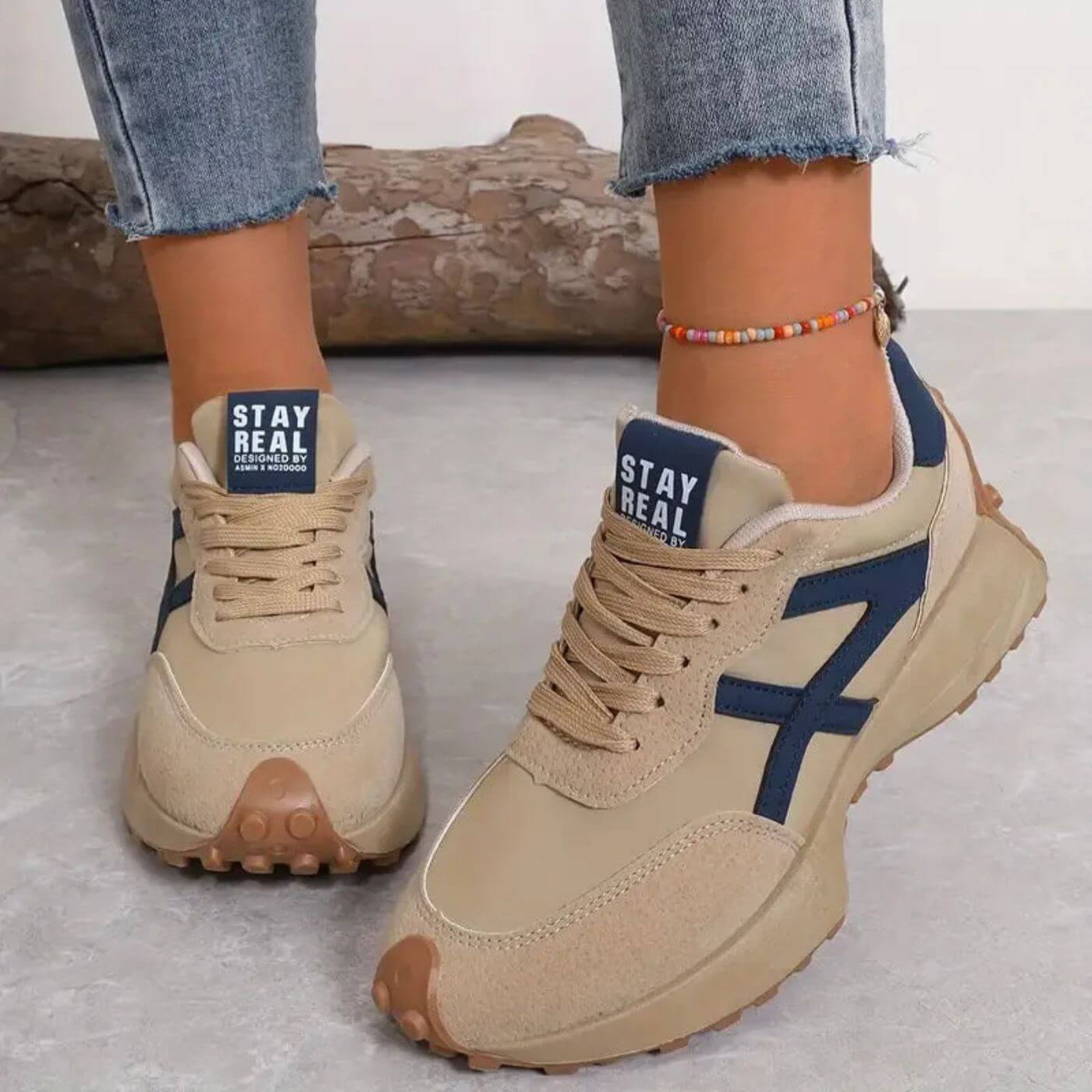 Brigitte | Women’s Chunky Low-Top Sneakers