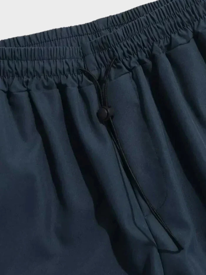 Harry | Men’s Adjustable Toggle  Wide Leg Cargo Pants