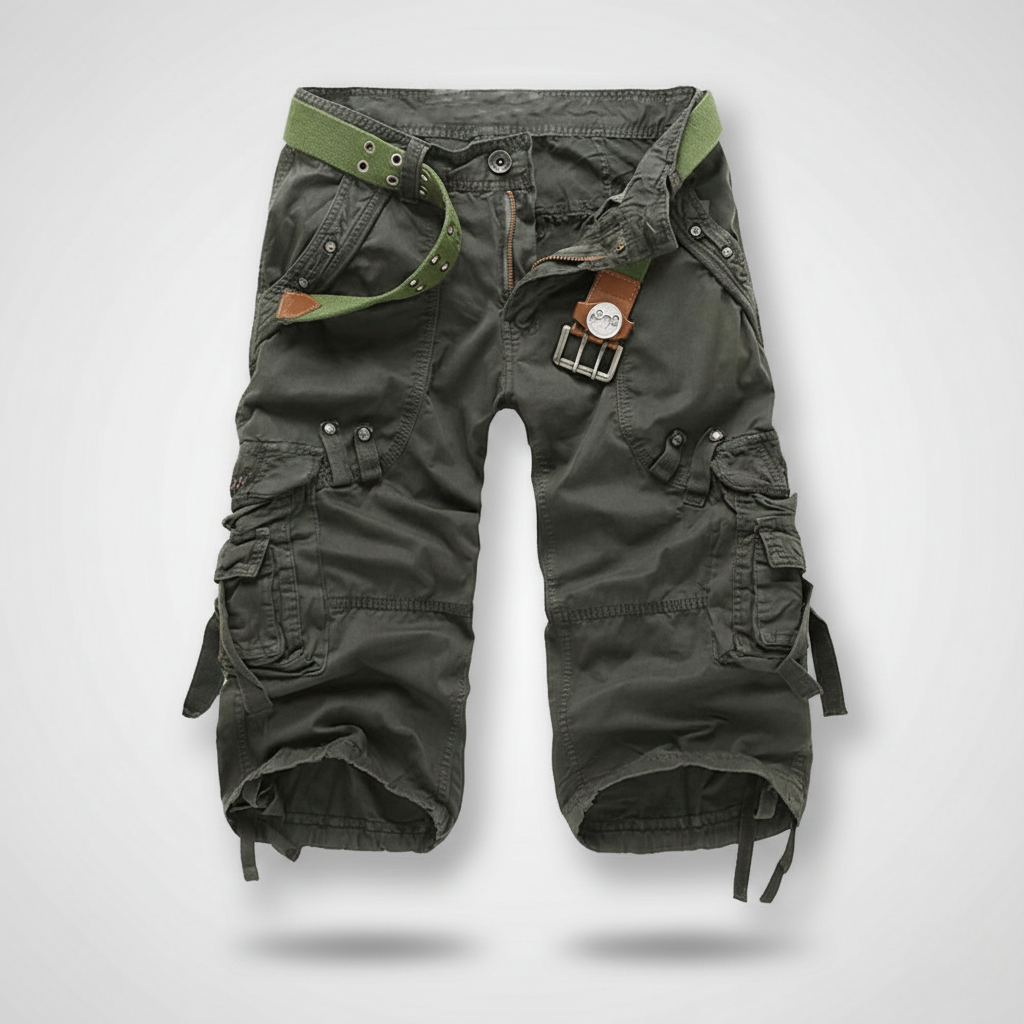 Brent | Men’s Knee Length Cargo Shorts