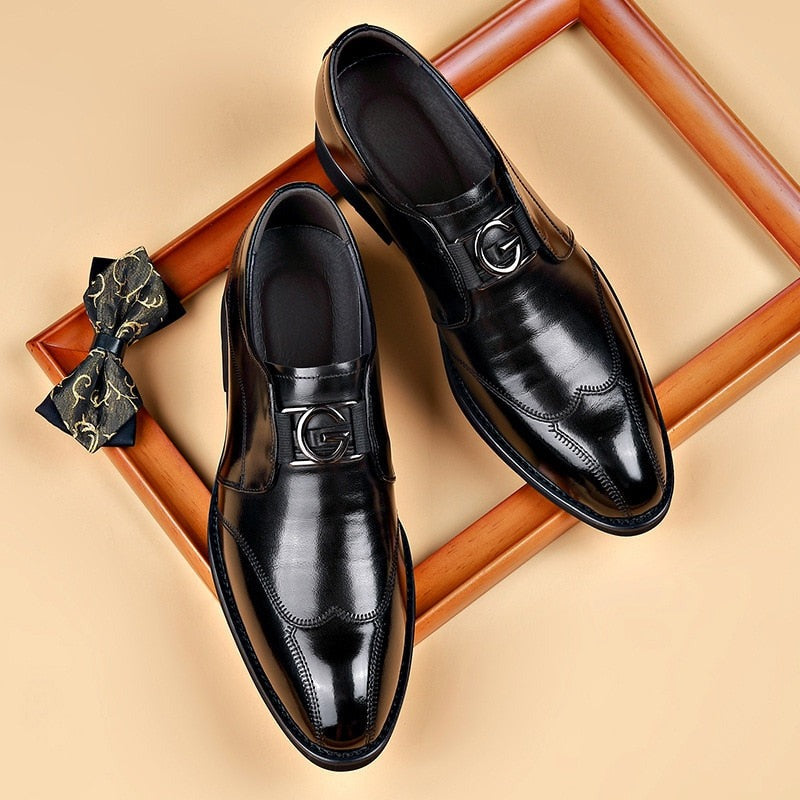 Formal Dress Loafers - Black