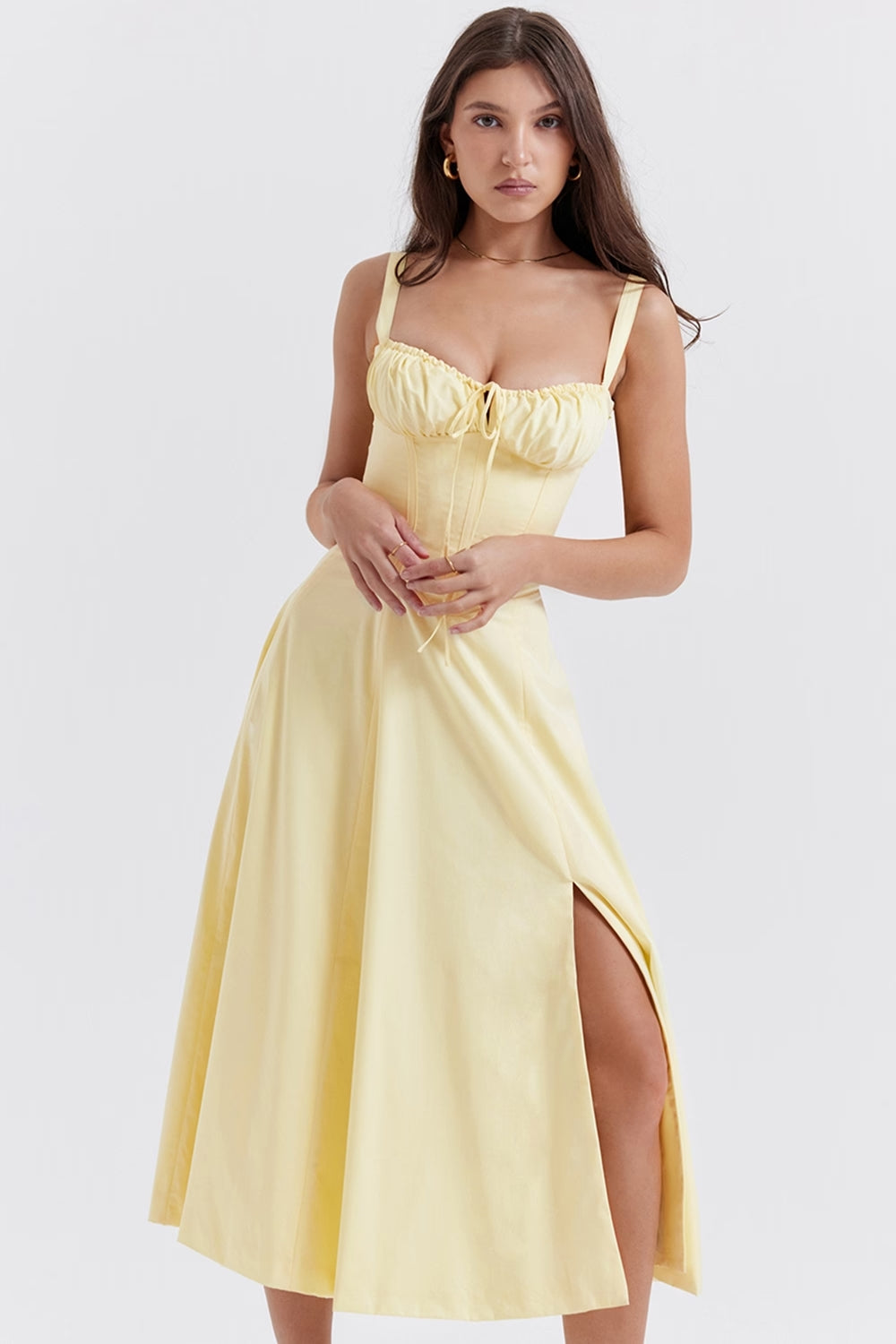 Ebba | Women’s Sleeveless Summer Midi Dress