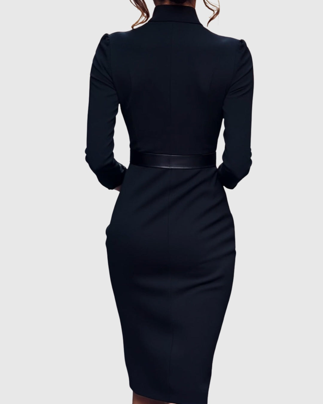 Long Sleeve Bodycon Midi Dress