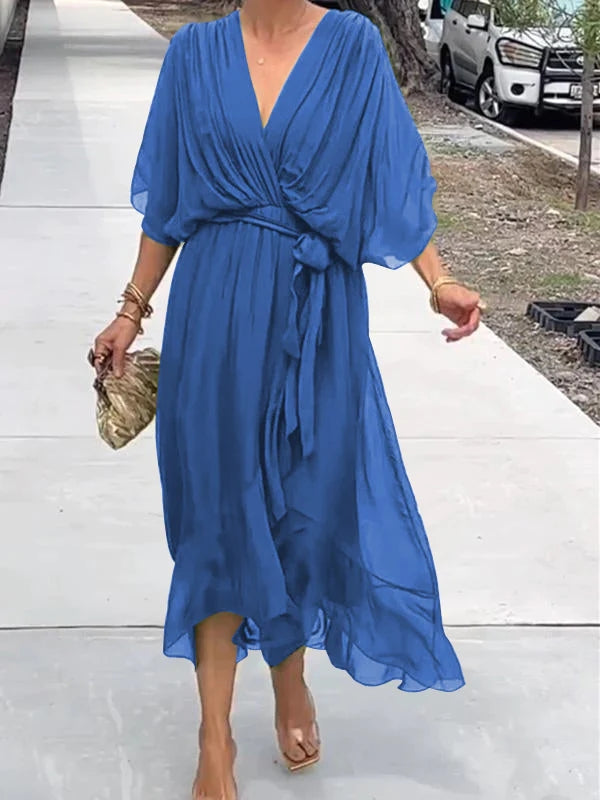Tyla | Women’s Pleated Midi Dress