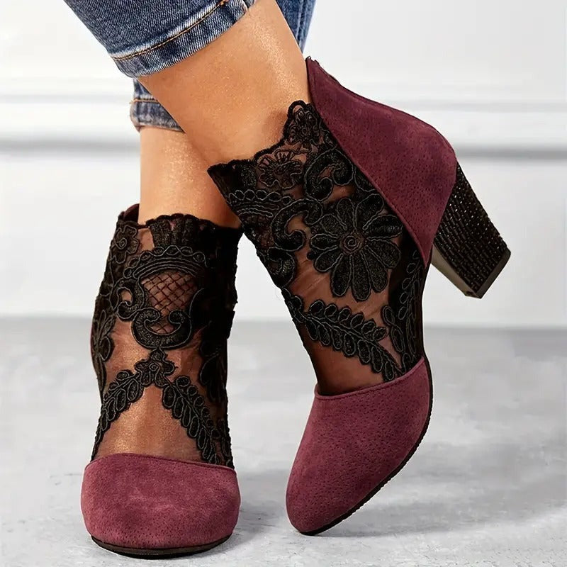 Lace Ankle Boots