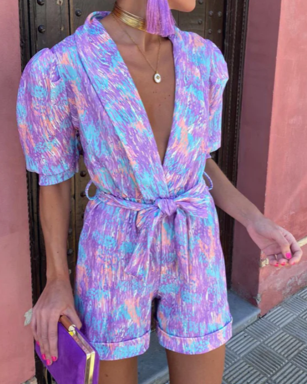 Heidi | Women’s Satin-Finish Summer Jumsuit