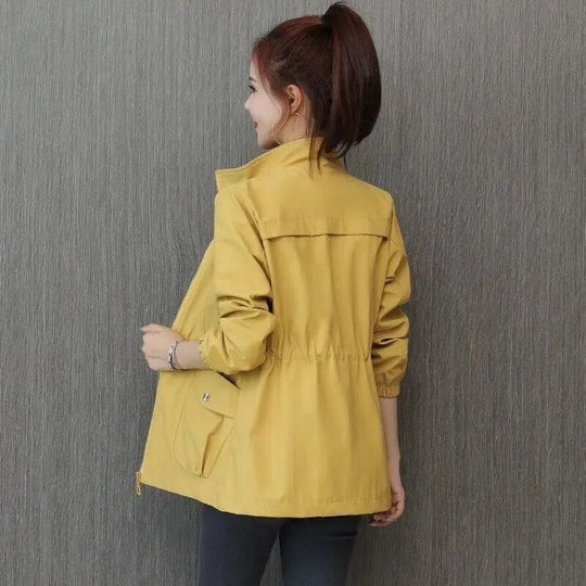 Lightweight Windbreaker Jacket - Yellow