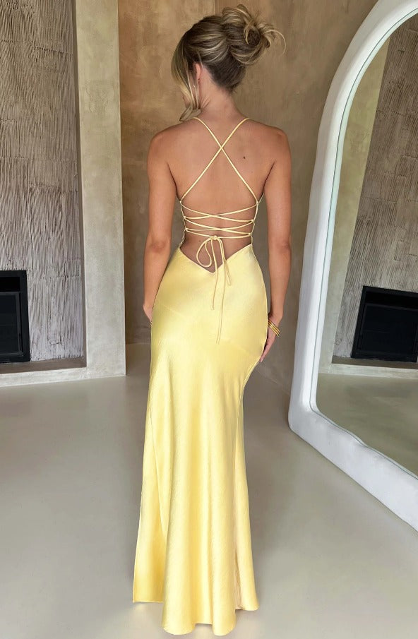 Formal Slip Maxi Dress