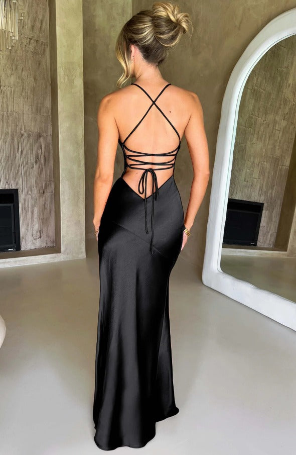 Formal Slip Maxi Dress