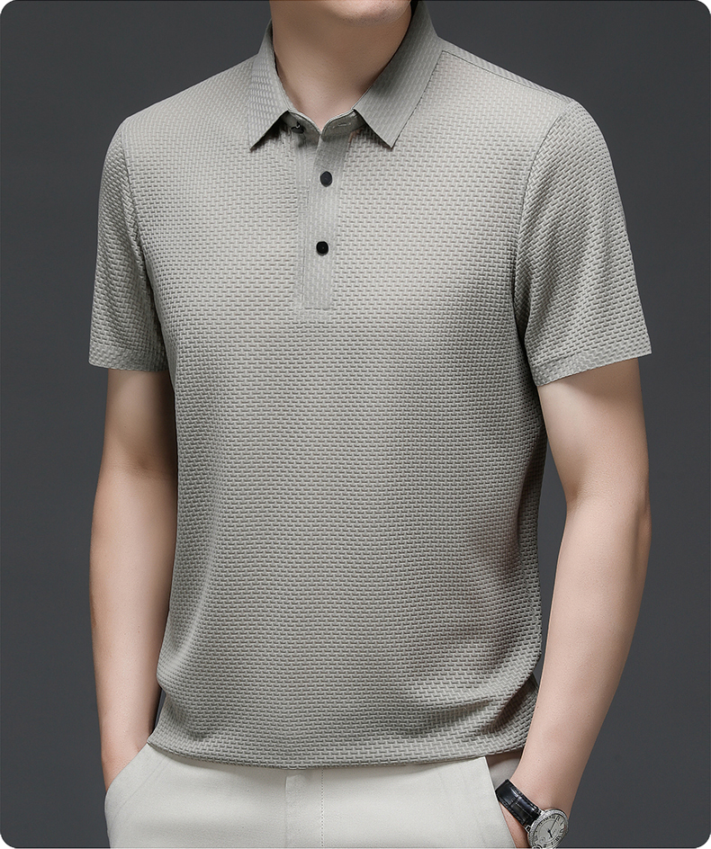 Edwin | Men's Textured Short Sleeve Polo