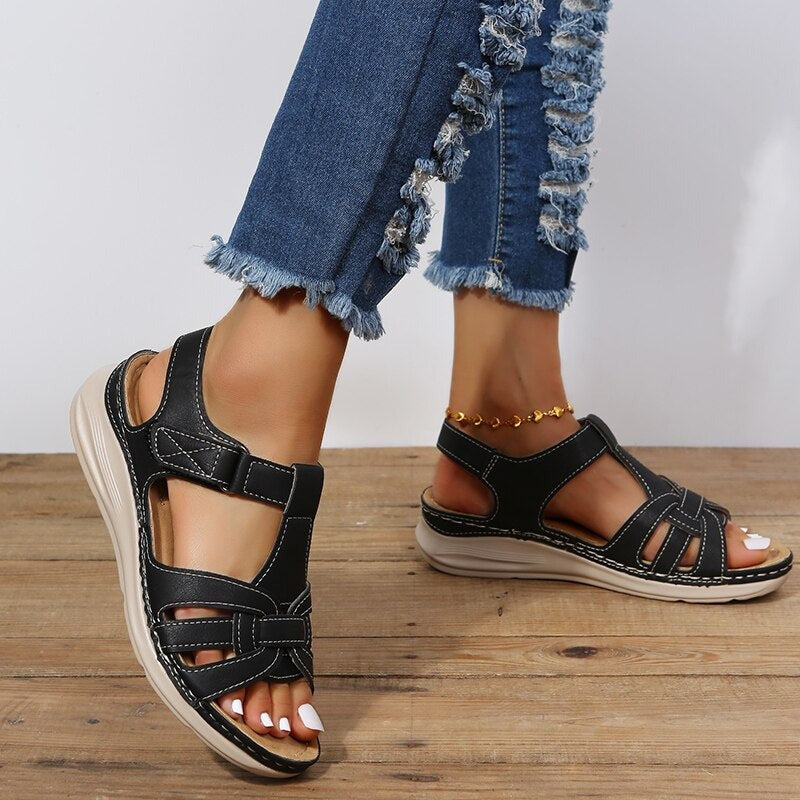 Orthopedic Comfort Wedge Sandals