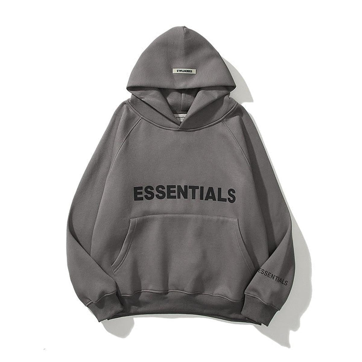 Oversized Pullover Hoodie - Gray