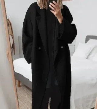 Oversized Winter Coat - Black