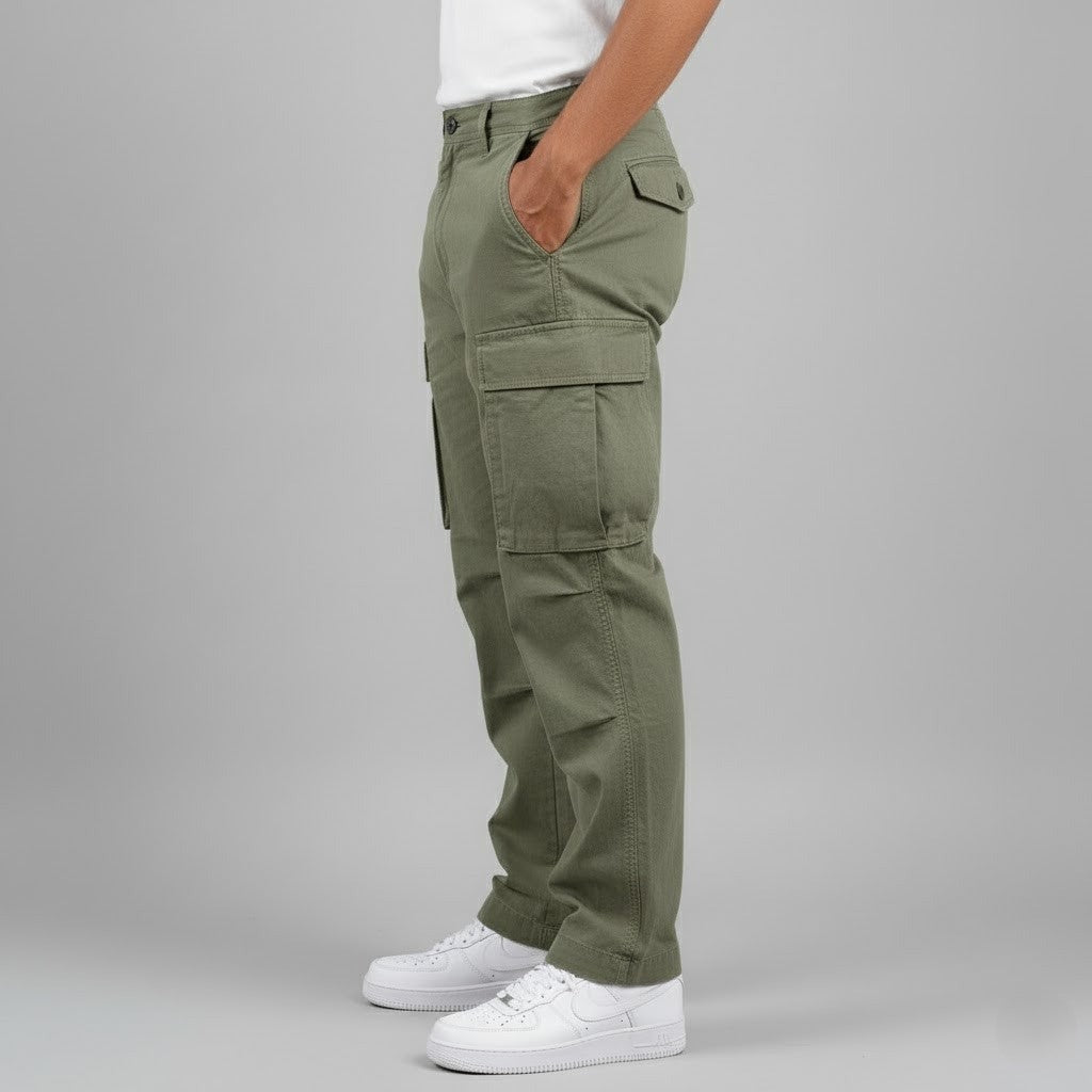 Tapered Cargo Pants
