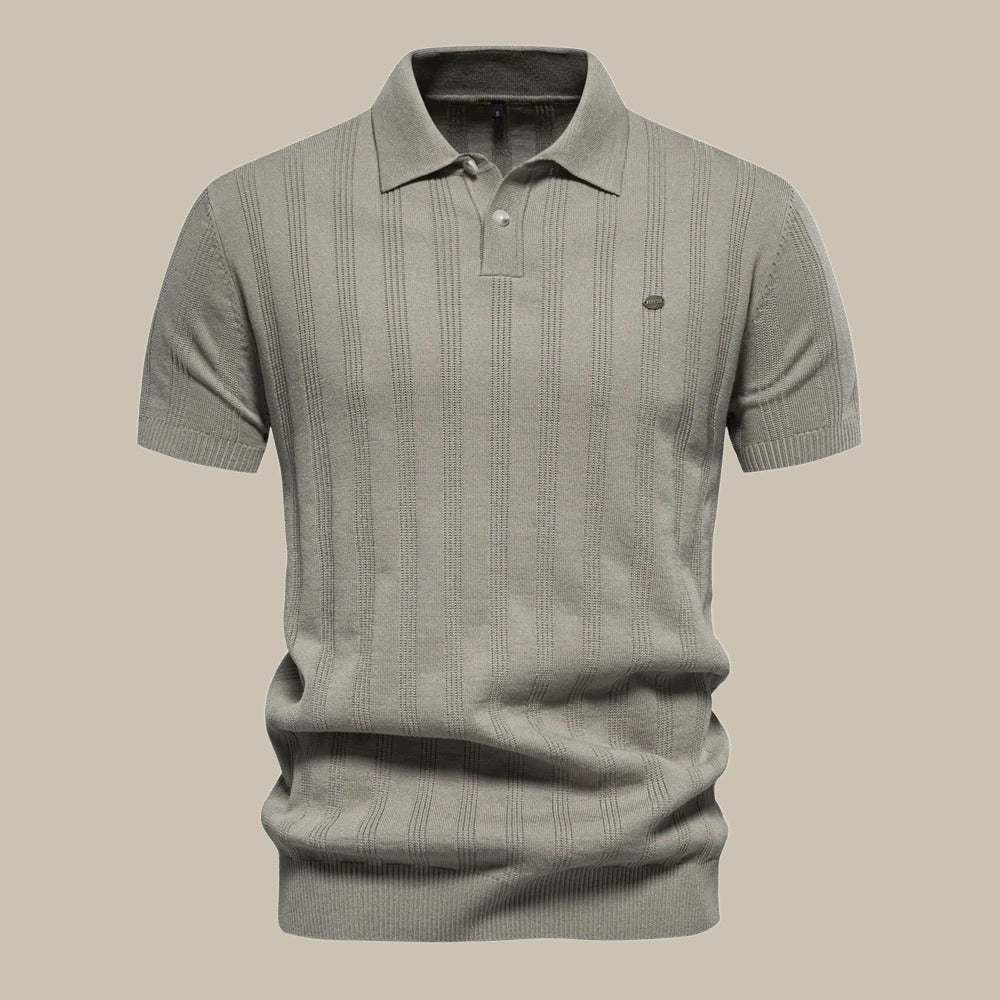 Victor | Men’s Knit Short Sleeve Polo Shirt